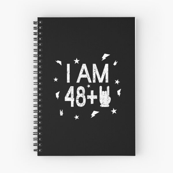 Item preview, 50 Birthday I Am 48 2 Rock And Metal Musik Metal Sign Horn  designed and sold by brita797.