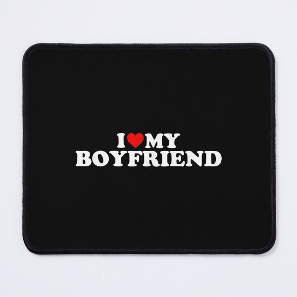 Item preview, I Love My Boyfriend Bf Red Heart  designed and sold by aprilsav.