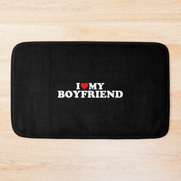 Item preview, I Love My Boyfriend Bf Red Heart  designed and sold by aprilsav.