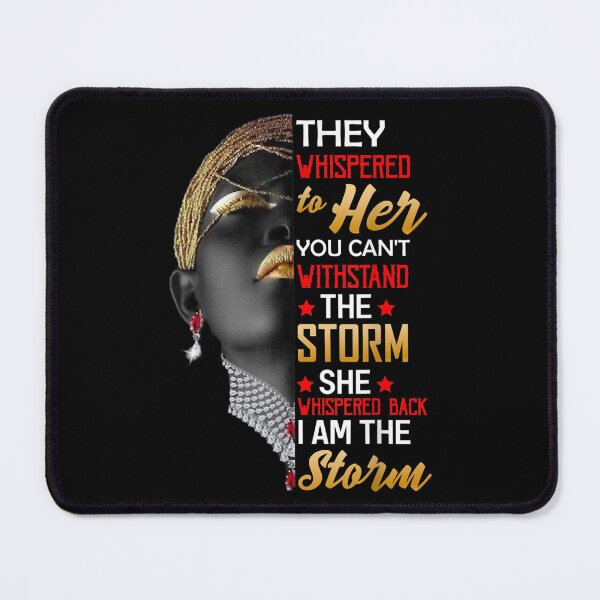 Item preview, Afro Black History Month African Woman I Am The Storm designed and sold by wendyy88.
