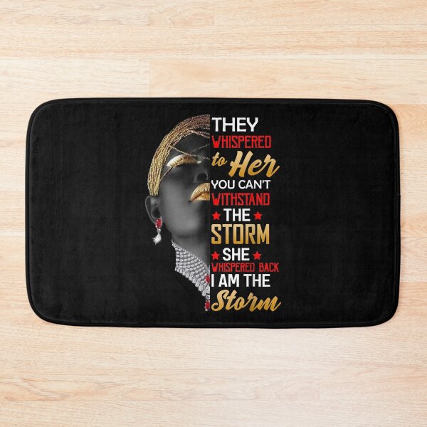 Item preview, Afro Black History Month African Woman I Am The Storm  designed and sold by wendyy88.