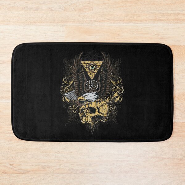 Item preview, Illuminati Conspiracy Pyramid Eagle Skull All Seeing Eye  designed and sold by wendyy88.