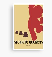 Retro Super Mario Canvas Print