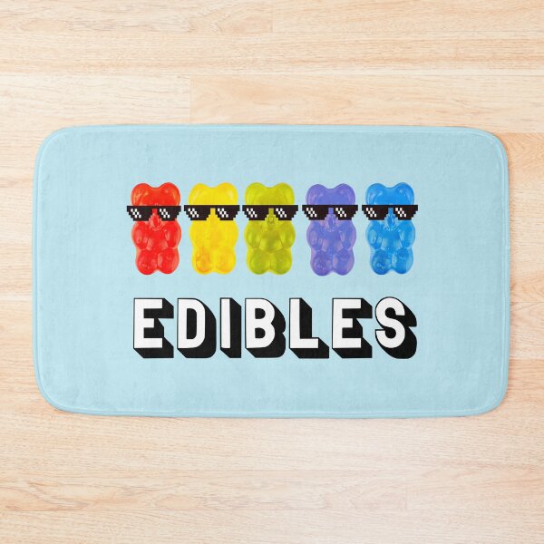 Item preview, Rainbow Edibles Gummy Bear THC/Weed/Cannabis/Pot/Marijuana Design for Stoners and 420 Lovers designed and sold by SteamParliament.