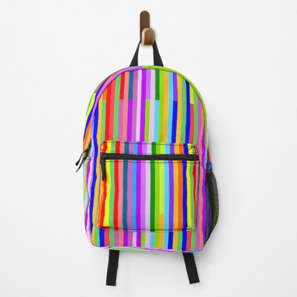 Item preview, Tiny vertical multi-colored stripes: decor, accent piece, gift idea, decorations, home, office, work space, birthday designed and sold by Becky Hunter.