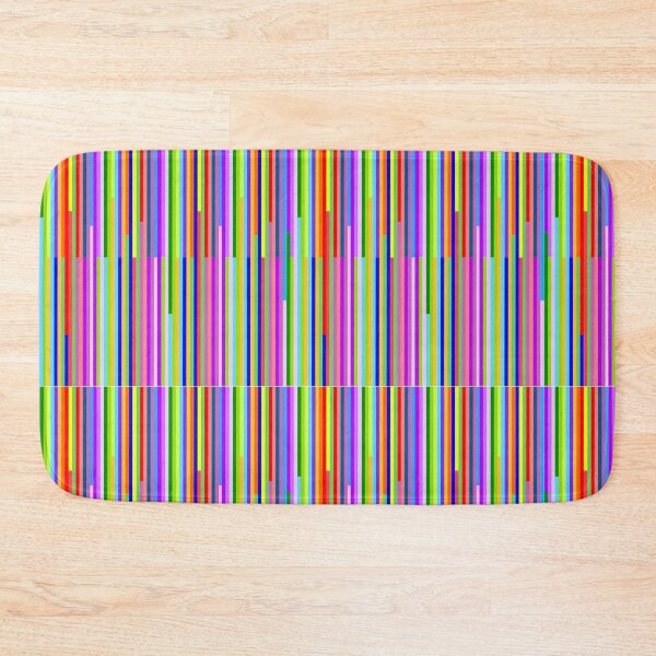 Item preview, Tiny vertical multi-colored stripes: decor, accent piece, gift idea, decorations, home, office, work space, birthday designed and sold by Becky Hunter.