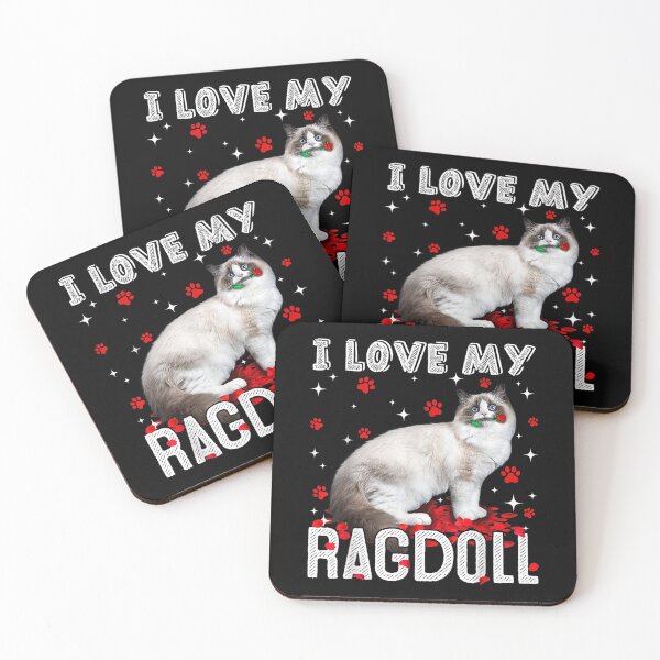 Item preview, Funny I Love My Ragdoll Valentine Cat Lover  designed and sold by aprilsav.