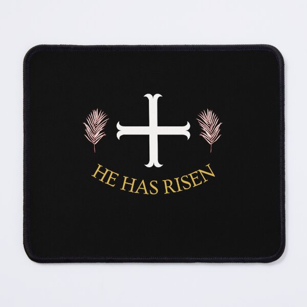 Item preview, He has risen Happy Easter resurrection Sunday - Happy Easter Christmas Xmas - Jesus cross our Savior designed and sold by Marina  Nagi (Inspire Ville).