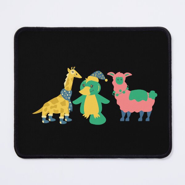 Item preview, Platypus&Llama and Giraffe Playful, funny colors designed and sold by marwan elsaeed.