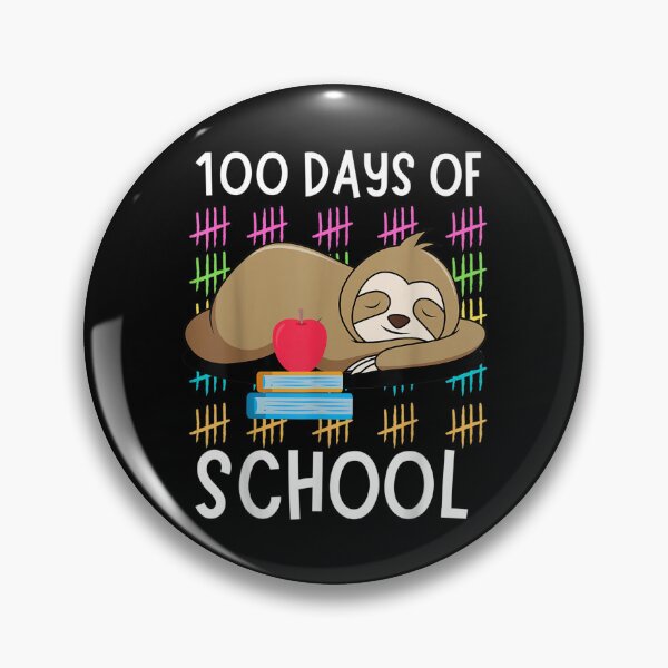 Item preview, 100 Days Of School Lazy Sloth Teacher 100 Days Of School  designed and sold by aprilsav.