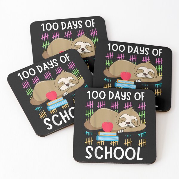 Item preview, 100 Days Of School Lazy Sloth Teacher 100 Days Of School  designed and sold by aprilsav.