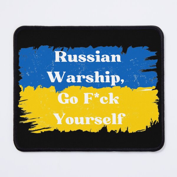 Item preview, Aivdeals Russian Warship Go Fuck Yourself designed and sold by MARCOS LILI.