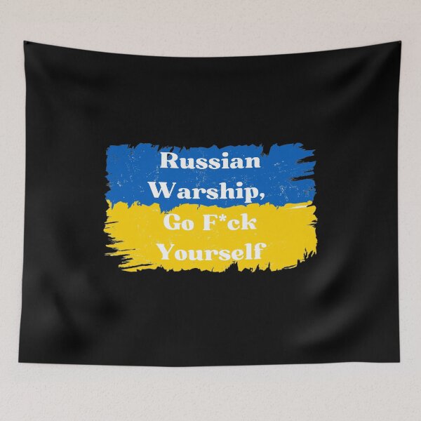 Item preview, Aivdeals Russian Warship Go Fuck Yourself designed and sold by MARCOS LILI.