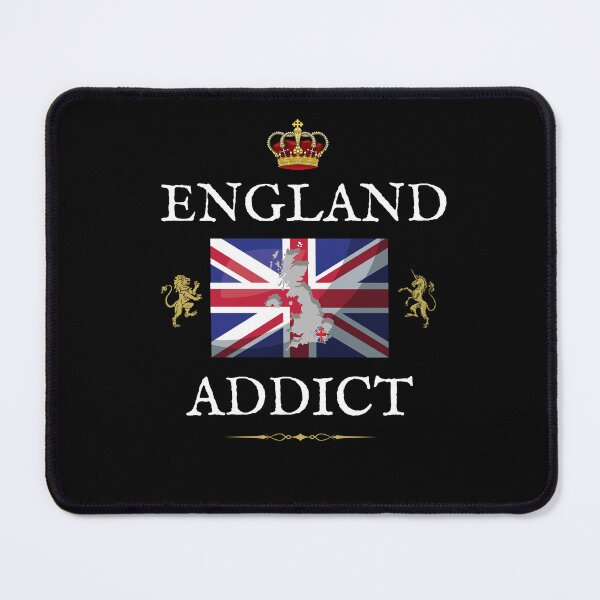 Item preview, ENGLAND ADDICT, British, Union Jack Flag designed and sold by Krafty  Arts Studio.