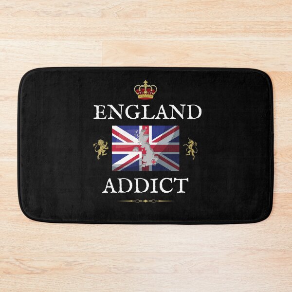 Item preview, ENGLAND ADDICT, British, Union Jack Flag designed and sold by Krafty  Arts Studio.