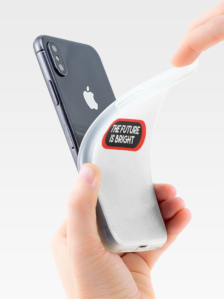 Discover the future is bright  iPhone Case