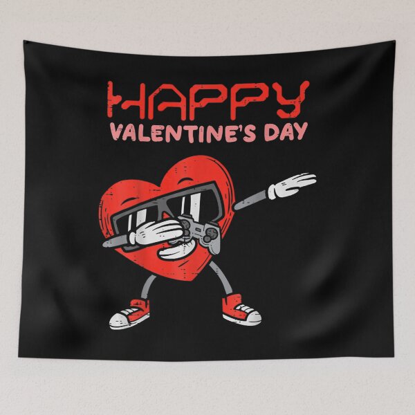 Item preview, Dabbing Heart Gamer Valentine Men Valentine's Day 2022  designed and sold by aprilsav.