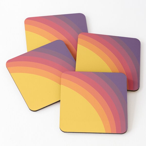 Item preview, 70s Retro Color Stripes Rainbow designed and sold by ind3finite.