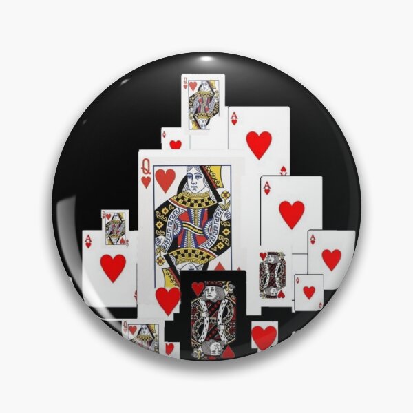 Item preview, CASINO GAMBLING CARDS ART RED-BLACK DESIGNS designed and sold by sharlesart.