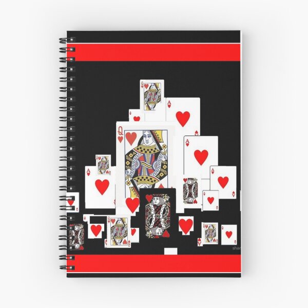Item preview, CASINO GAMBLING CARDS ART RED-BLACK DESIGNS designed and sold by sharlesart.