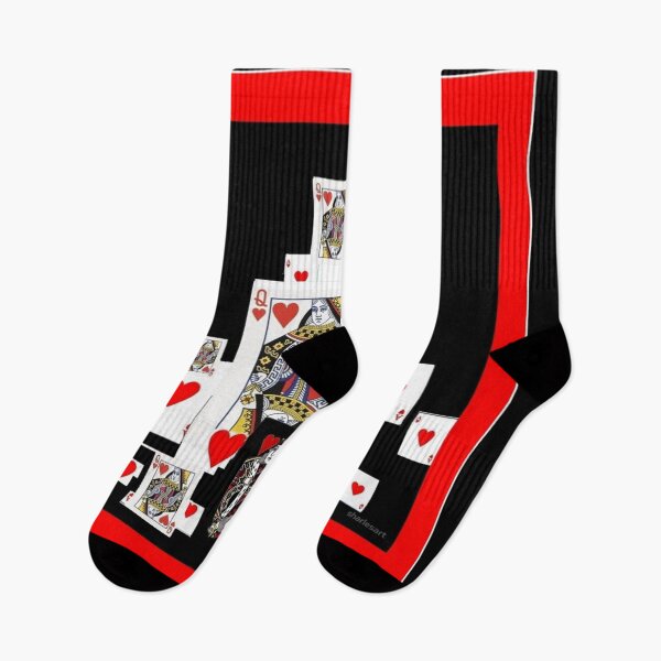 Item preview, CASINO GAMBLING CARDS ART RED-BLACK DESIGNS designed and sold by sharlesart.