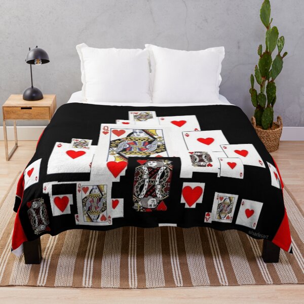 Item preview, CASINO GAMBLING CARDS ART RED-BLACK DESIGNS designed and sold by sharlesart.