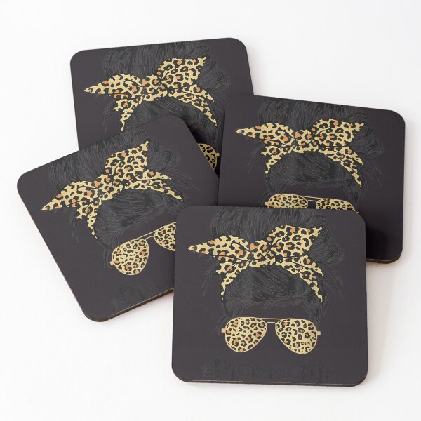 Item preview, Memere Life Messy Hair Bun Leopard Women Mother's Day Funny designed and sold by RobertVandivier.