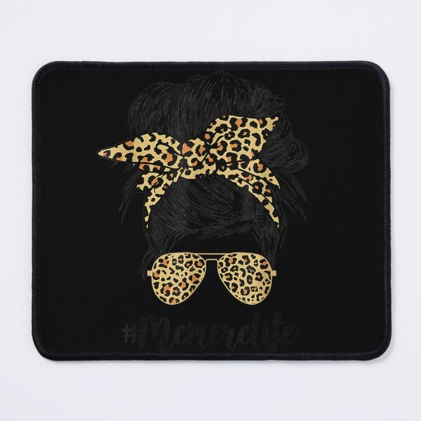 Item preview, Memere Life Messy Hair Bun Leopard Women Mother's Day Funny designed and sold by RobertVandivier.