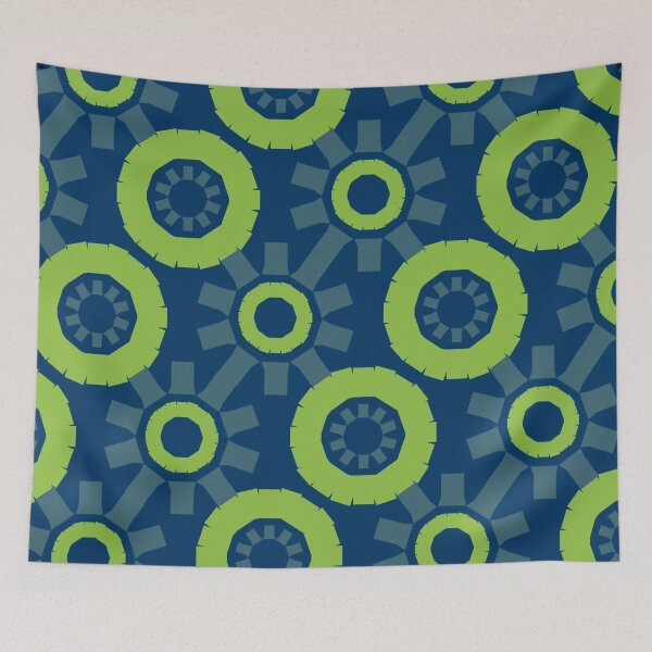 Item preview, cold colors pattern designed and sold by ananacrea.