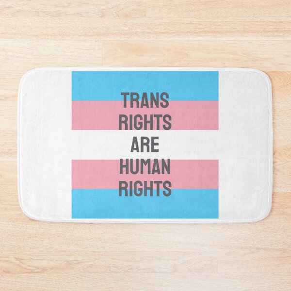 Item preview, Trans Rights Are Human Rights - Transgender Flag - trans pride flag designed and sold by Inspirationmotivation.