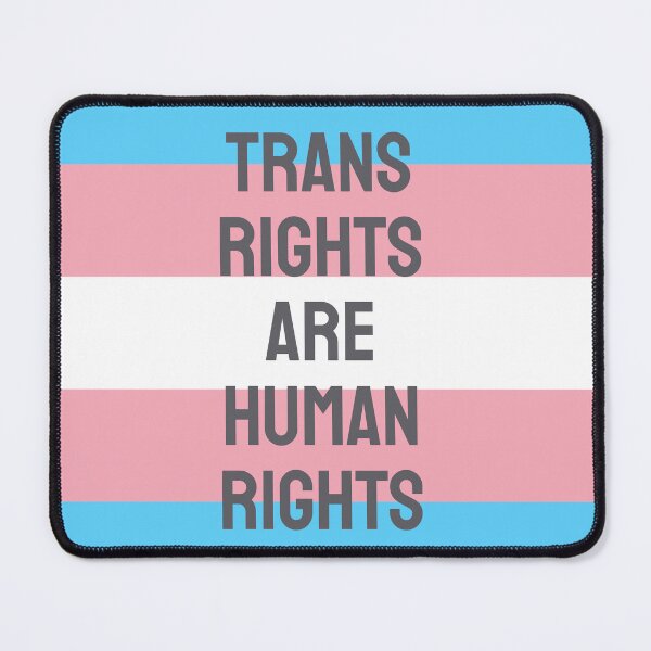 Item preview, Trans Rights Are Human Rights - Transgender Flag - trans pride flag designed and sold by Inspirationmotivation.