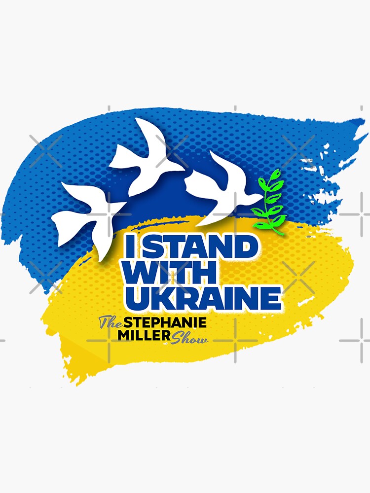 I Stand With Ukraine Dove by SMShow