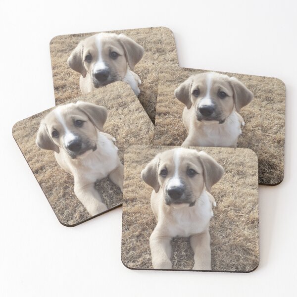 Item preview, Cute Lab Puppy with Leaf designed and sold by PandLcreations.