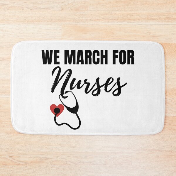 Item preview, we march for nurses designed and sold by travelnerd.