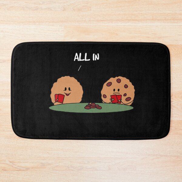 Item preview, All in Cookie  Funny Chocolate Chip Poker designed and sold by alice12S56.