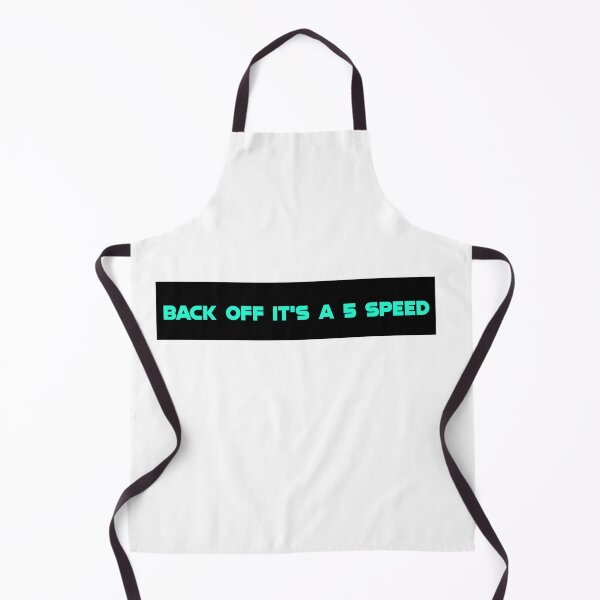 Item preview, Back Off It's A 5 Speed designed and sold by AnimalCreations.