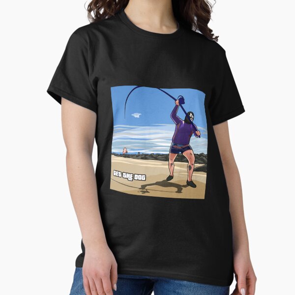 Vista previa del artículo con la obra «Obtener el perro Willem Powerfish», diseñado y vendido por Australian-Tees.