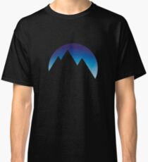 Minimalistic Mountain Peaks Classic T-Shirt
