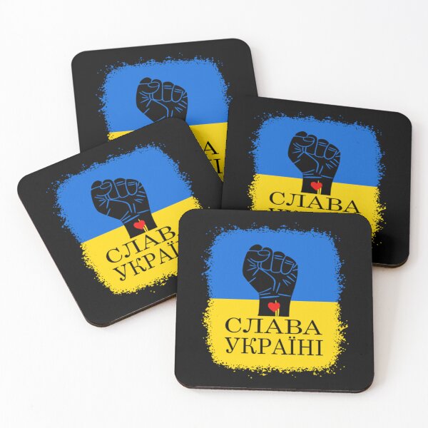 Item preview, Bleached Ukrainian Flag Glory To Ukraine Slava Ukraini designed and sold by BufFord71.