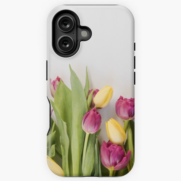 Item preview, Garden tulips soft case  designed and sold by Mcase Store.