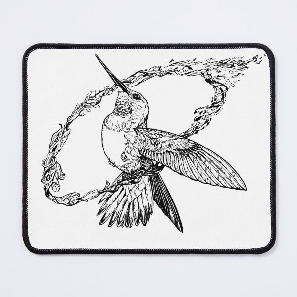 Item preview, Hummingbird Ring - Dark Design designed and sold by windfalcon.