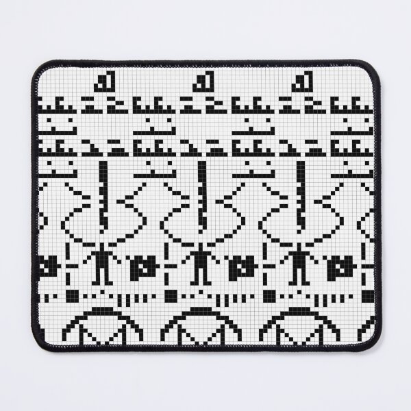 Item preview, Arecibo Message 001 designed and sold by Rupert Russell.