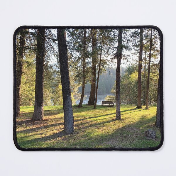 Item preview, Peaceful Morning By The River in Thompson Falls, Montana designed and sold by Losthorsedesign.