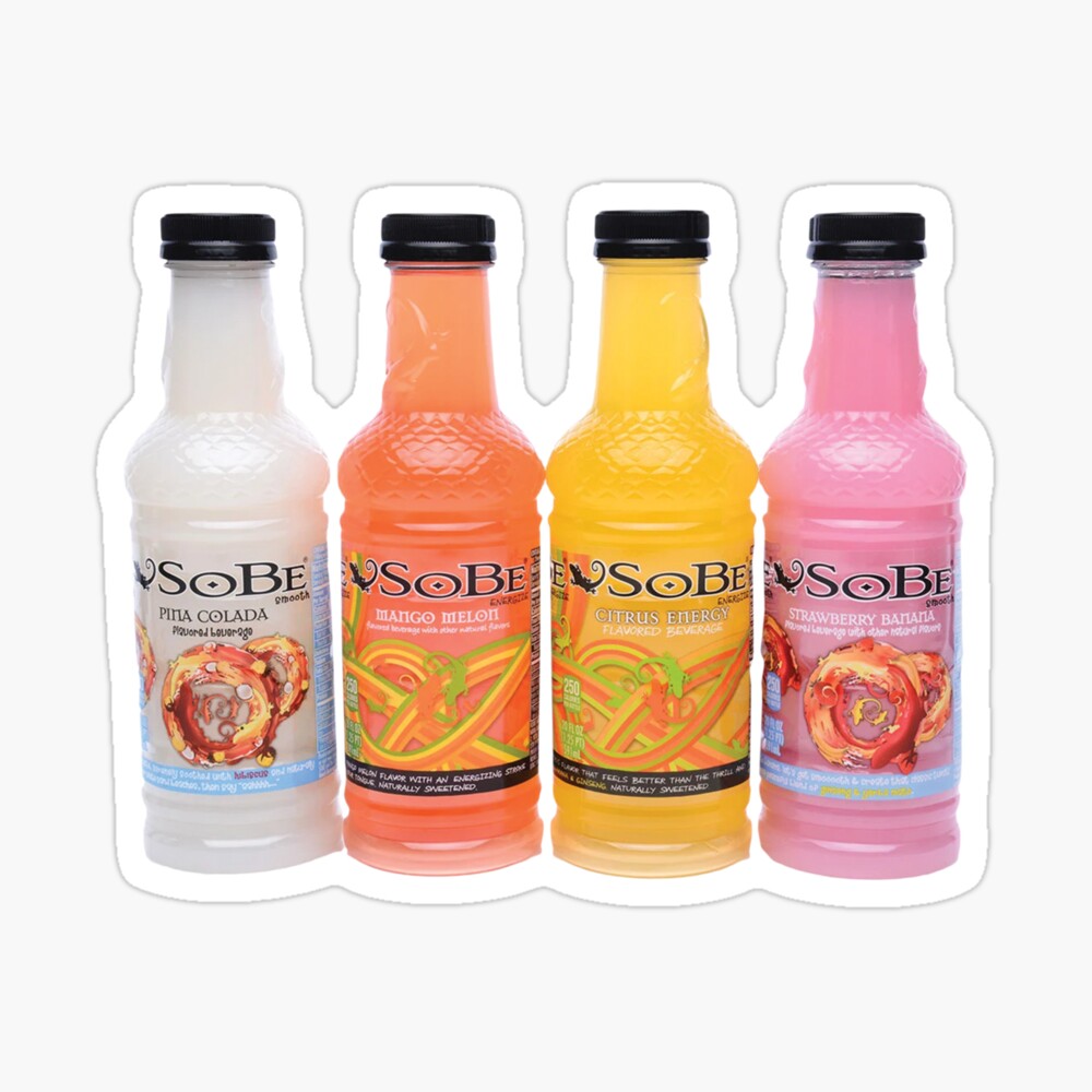 90s Nostalgia - SoBe Drinks | Sticker