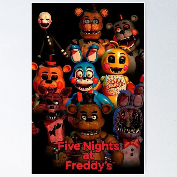 Five Nights at Freddy's Security Breach Video Game Poster – My Hot Posters