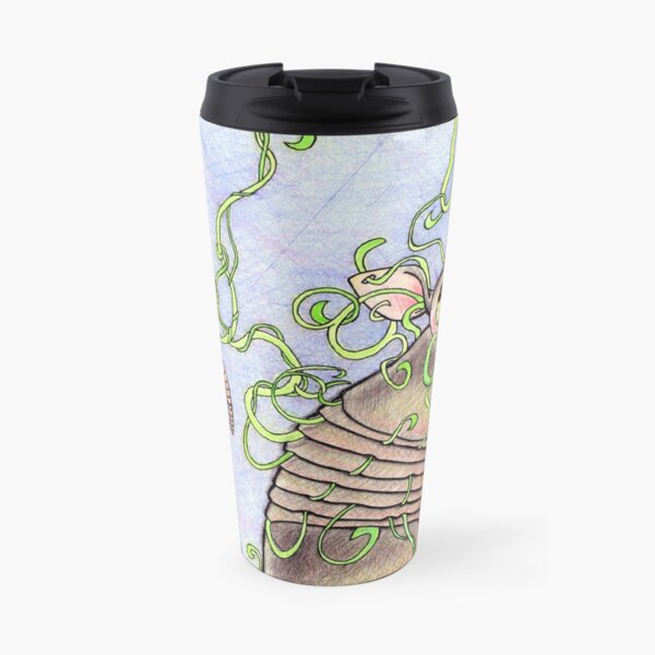 Armadillo Sprouts, leaves and shoots Travel Mug