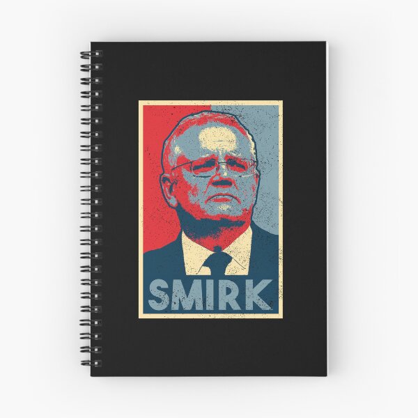 Item preview, Scott Morrison Smirk [Worn Design] designed and sold by politicalamity.