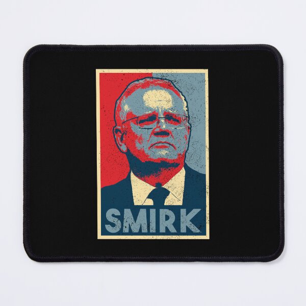 Item preview, Scott Morrison Smirk [Worn Design] designed and sold by politicalamity.
