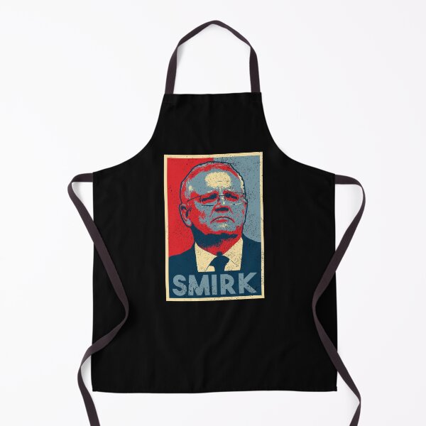 Item preview, Scott Morrison Smirk [Worn Design] designed and sold by politicalamity.