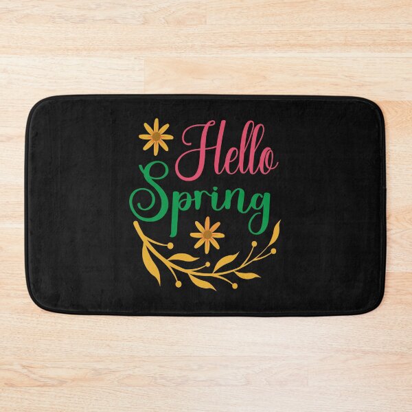 Item preview, Hello Spring. Spring Quote, Spring Flower, Spring Lover, Spring Design designed and sold by DesignHouse07.